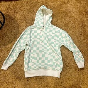 Wild Fable Checkered Pullover Hoodie